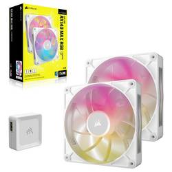 Corsair iCUE Link RX14 PC větrák s krytem bílá (š x v x h) 140 x 140 x 30 mm včetně LED osvětlení
