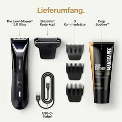MANSCAPED The Lawn Mower 5.0 Ultra holicí strojek na tvář, zastřihovač vousů, zastřihovač vlasů černá