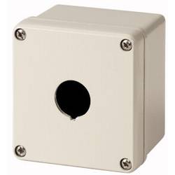 Eaton M22-I1M-SAL 118457 Surface mounted housing 1 instalační pozice (Ø x v) 22 mm x 84 mm NOUZOVÉ ZASTAVENÍ šedá 1 ks Piece