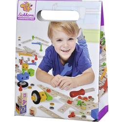 Eichhorn Constructor dřevěná stavebnice Constructor počet dílů: 75 Věkové kategorie: od 3 let