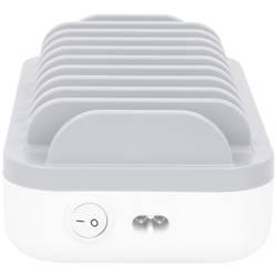 Manhattan 10-Port USB Power Delivery 120 W systém nabíjení a řízení stanice IPhone® 14, 14 pro, 14 pro Max, 13, 13 pro, 13 pro Max, 13 mini, se 2022, X, XS,