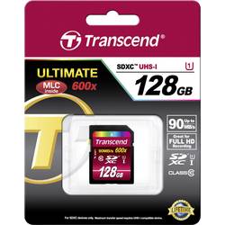Transcend Ultimate paměťová karta SDXC 128 GB Class 10, UHS-I