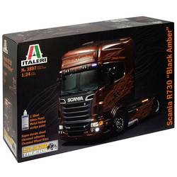 Italeri 3897 Scania R730 V8 Black Amber model tahače, stavebnice 1:24