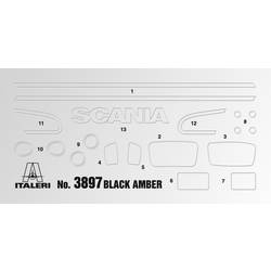 Italeri 3897 Scania R730 V8 Black Amber model tahače, stavebnice 1:24