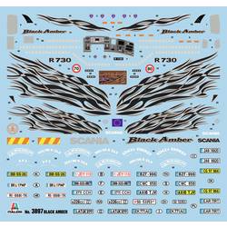 Italeri 3897 Scania R730 V8 Black Amber model tahače, stavebnice 1:24