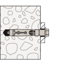 Fischer 090933 FH II 10/10 S K NV vysokovýkonná kotva 10 mm 1 sada