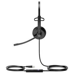 Yealink Yealink USB Headset UH34 Mono Teams Headset otevřená (On Ear) černá