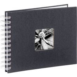 Hama 00001960 album se spirálovou vazbou (š x v) 24 cm x 17 cm černá 50 Seiten