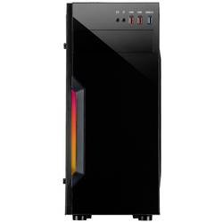 Inter-Tech B-42 RGB tower PC skříň černá integrované osvětlení