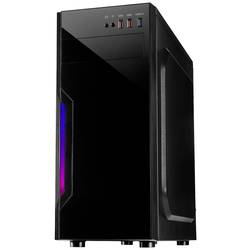 Inter-Tech B-42 RGB tower PC skříň černá integrované osvětlení