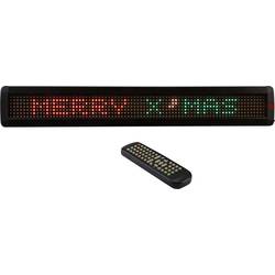 Eurolite ESN 7x80 informační LED panel s pohyblivým textem s dálkovým ovládáním RGB (š x v x h) 647 x 35 x 97 mm
