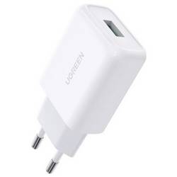 UGREEN 10133 nabíjecí adaptér, USB-A zásuvka, 18 W, bílá