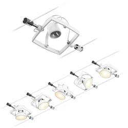 Paulmann Wire Systems 94432 kompletní lankový systém GU5.3 bílá (matná), chrom