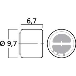 Monacor 0233660 mikrofon 1.5 - 10 V Rozsah frekvence=50 Hz - 16000 Hz