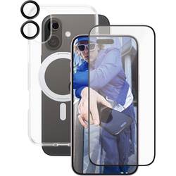 PanzerGlass CARE by ® PG 3-in-1 Protection ochranné sklo na displej smartphonu Apple iPhone 16 Plus 1 ks Chránící proti otiskům prstů, odolné vůči poškrábání