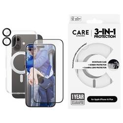 PanzerGlass CARE by ® PG 3-in-1 Protection ochranné sklo na displej smartphonu Apple iPhone 16 Plus 1 ks Chránící proti otiskům prstů, odolné vůči poškrábání