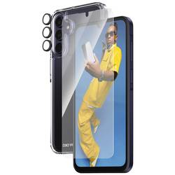 PanzerGlass 3-in-1 Ultra Wide Fit Bundle Glass + Case + Lens Pouzdro + sada ochranného skla Samsung Galaxy A15, Galaxy A15 5G B0463+7349