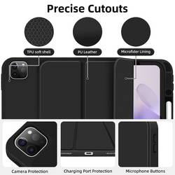 4Smarts Folio Case Basic obal na tablet Apple iPad Pro 13 (M4, 2024) 33 cm (13) Pouzdro typu kniha černá