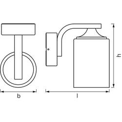 OSRAM HOMELIGHTING ENDURA Classic Lantern Cylinder E27 Black 4099854452079 venkovní nástěnné LED osvětlení E27 0 W černá
