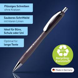 Schneider Schreibgeräte Slider Rave plum Mine Slider 755 XB blau 132543 kuličkové pero 0.7 mm Barva písma: modrá 1 ks