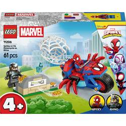11206 LEGO® MARVEL SUPER HEROES Sidey na motocyklu vs. Rhino (11206)