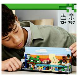 21589 LEGO® MINECRAFT Mini-Biome (21589); stavebnice; plast pro videohry