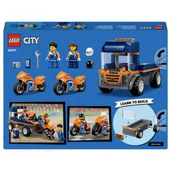 60491 LEGO® CITY Motocyklový vůz (60491); sada se 2 minifigurami