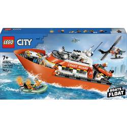 60504 LEGO® CITY Záchranná loď pobřežní stráže s vrtulníkem (60504)