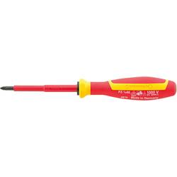 Stahlwille 4670 VDE 1 VDE POZIDRIV-SCHRAUBENDREHER MIT DRALL-GRIFF 46703001 VDE křížový šroubovák 1 Délka dříku: 80 mm DIN EN 60900