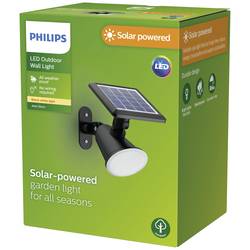 Philips LED Jivix 8720169265523 venkovní solární nástěnné osvětlení LED LED 1.4 W černá