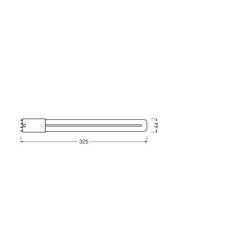 OSRAM HOMELIGHTING 4099854501913 LED trubice Energetická třída (EEK2021) E (A - G) 2G11 zářivka 12 W denní bílá 1 ks