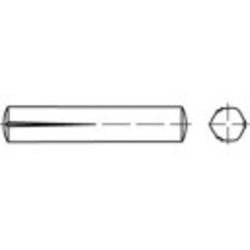 TOOLCRAFT 136042 rýhovaný lícovaný kolík (Ø x d) 1.5 mm x 6 mm ocel 250 ks