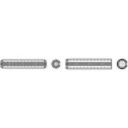 TOOLCRAFT TO-419799 upínací kolíky (Ø x d) 2 mm x 4 mm pružinová ocel 200 ks