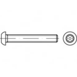 TOOLCRAFT TO-5380197 bezpečnostní šrouby M4 40 mm vnitřní korunka šestihranná 88116 nerezová ocel A2 100 ks