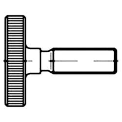TOOLCRAFT 1061581 rýhovaný šroub M3 16 mm DIN 653 nerezová ocel 10 ks