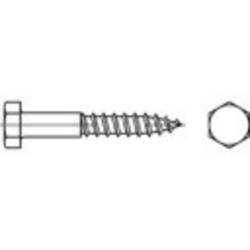 TOOLCRAFT 1061192 šestihranný šroub 6 mm 130 mm vnější šestihran DIN 571 nerezová ocel A2 25 ks