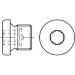 TOOLCRAFT 1061764 závěrné šrouby 1 1/4 Zoll vnitřní šestihran DIN 908 nerezová ocel A4 1 ks