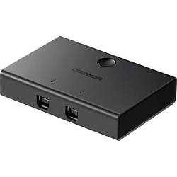 UGREEN 30345 USB 2.0 přepínač černá