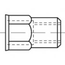TOOLCRAFT TO-5444334 slepá nýtovací matice M5 ocel 500 ks