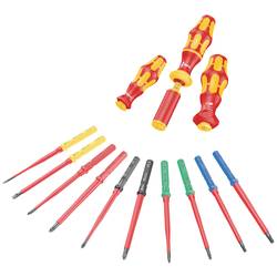 Wera Kraftform Kompakt VDE 65 iS PZ 2 x 157 mm TIE pro elektrotechniky Pozidriv výměnné bity s rukojetí PZ 2