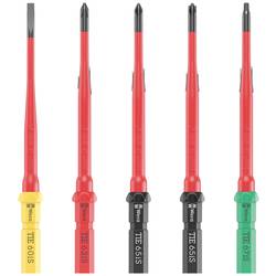 Wera Kraftform Kompakt VDE 65 iS PZ 2 x 157 mm TIE pro elektrotechniky Pozidriv výměnné bity s rukojetí PZ 2