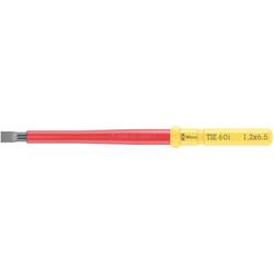 Wera Kraftform Kompakt VDE 60 i 1,2x6,5x157 mm TIE SB pro elektrotechniky plochý výměnné bity s rukojetí 6.5 mm
