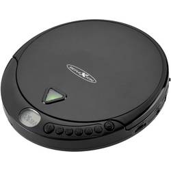 přenosný CD přehrávač Discman s FM rádiem Reflexion PCD510MF, CD, CD-R, CD-RW, MP3, černá