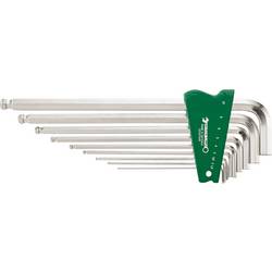 Stahlwille 10767H/9 SATZ KUGELKOPF-WINKELSCHRAUBENDREHER MIT HALTEFUNKTION SECHSKANT 9TLG. Univerzální klíč