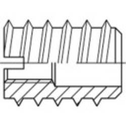 závitová vložka TOOLCRAFT 144035, N/A, M6, 30 mm, ocel, 100 ks