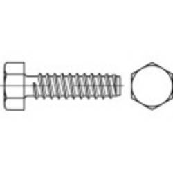 TOOLCRAFT 144621 šestihranný šroub do plechu 4.8 mm 22 mm vnější šestihran DIN 7976 ocel galvanizováno zinkem 250 ks