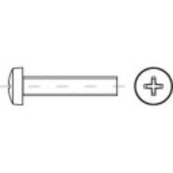 TOOLCRAFT 145915 čočkový šroub M3.5 6 mm křížová drážka Philips DIN 7985 ocel galvanizováno zinkem 2000 ks