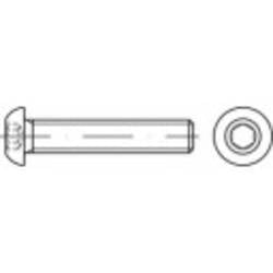TOOLCRAFT 148162 čočkový šroub M6 8 mm vnitřní šestihran ocel galvanizováno zinkem 500 ks