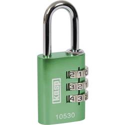 Kasp K10530GRED visací zámek 30 mm zelená na heslo
