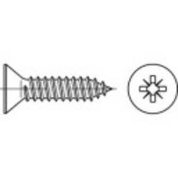 TOOLCRAFT 147769 zápustné šrouby se zápustnou hlavou 6.3 mm 19 mm křížová drážka Pozidriv ocel galvanizováno zinkem 250 ks